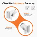 Magnetic Cabinet Lock Child Safety Locks with Screws Installation Invisible Drawer Door Lock for Baby Proofing Cabinets Cupboard.