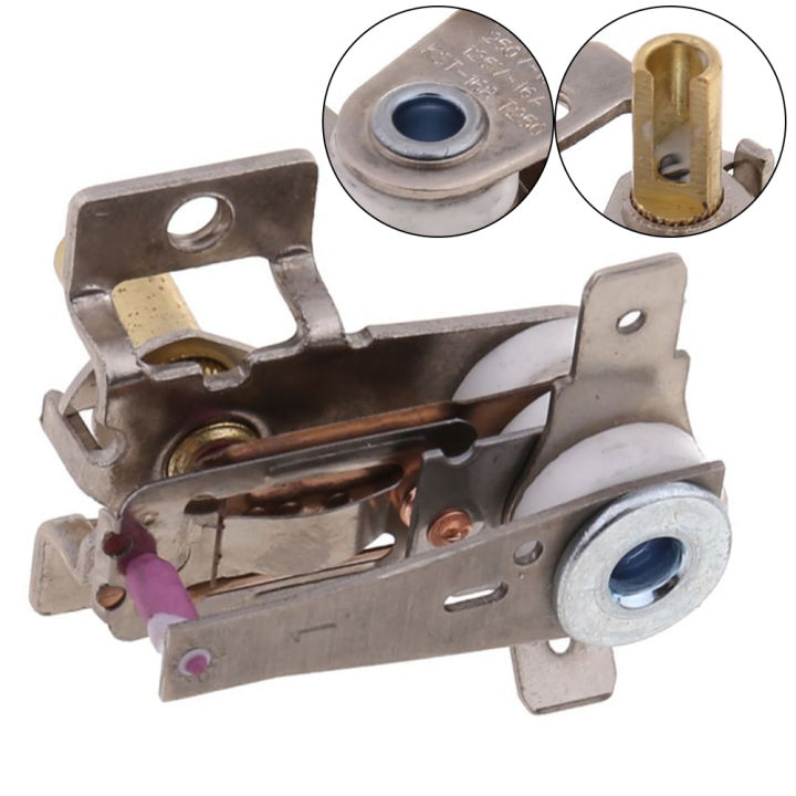 1PC 250V 16A T250 Electric Oven Thermostat KST-168 90 ℃ Temp Controller Adjustable Temperature Switch Heating Bimetal Thermostat