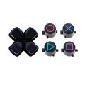 YuXi For PS4 Gamepad ABXY Function Button Key Buttons Kit Replacement For P4 Controller Direction Cross Button. 