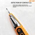⚡ Non-Contact Voltage Tester Pen Battery Operated | Rust-Resistant | Bright LED Display | AC/DC Detection.