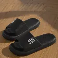 Men's and women's summer fashion simple couple home shoes comfortable non slip slippers lightweight soft sandals slippers. 