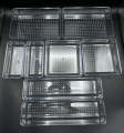 Unbreakable Full Set  and Textured Acrylic Drawer Organizer Tray – 27×18×4cm. 