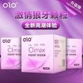 Olo Ha For Women Climax Condomn Anatomical Fit, Dotted For Extra Pleasure, With Long-Lasting Hyaluronic Acid Pack Of 10's. 