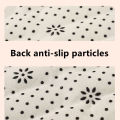 1pc Quilted Urinal Pad Bed Protector Anti Slip Reusable Mattress For Adult And Elderly. 