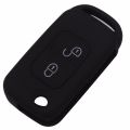 jingyuqin Silicone Key Fob Case Cover For Mercedes Benz E113 A C E S W168 W202 W203 Two 2 Buttons Flip Folding Car Accessories. 