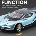 1:24 Tourbillon GTR S15 Model Sports Car Toys Alloy Diecast Sound Light Doors Opened Shock Absorption Ornament Supercar for Kids.