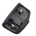 Black Perforated Leather Selector Lever Handle Gear Shift Knob Handball Cover for Audi A4 B9 A5 Q7 4M1 713 139F Q5 2016-2019.