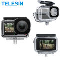 TELESIN 45M Waterproof Case For DJI OSMO Action 3 4 5pro Underwater Diving Housing Cover Action Camera Accessories. 