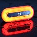 Waterproof IPX4 Bicycle Helmet Led Light Rechargeable Led Safety Taillight Bike Motorcycles Accessories Helmet Moto Helmet Light. 