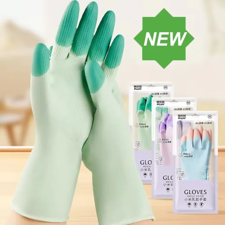 Silicone%20Dishwashing%20Cleaning%20Gloves%20Kitchen%20Supplies%20Anti%20Slip%20Convenient%20Long%20Dishwashing%20Gloves%20Reusable%20Durable%20Household%20-%20Image%202