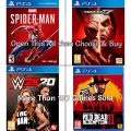 playstation 4 games / ps4 games (Choose & Buy). 