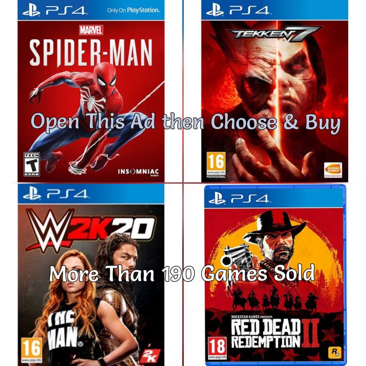 playstation 4 games / ps4 games (Choose & Buy)
