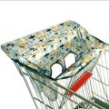 Cartoon Shopping Cart Cover Waterproof Anti-Dirty Kids Seat Cushion Item Baby Seat Pad for Grocery Supermarket Traveling. 