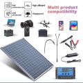 500W 12V Photovoltaic Solar Panel Power Bank Kit Fast Battery Charger 500W 100A Controller Solar Plate for Home Camping RV Car. 