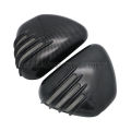 2X Motorcycle ABS Plastic Battery Side Fairing Covers Guard Protector For Triumph Street Twin / Cup / Scrambler 2017-2021. 