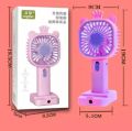 Cute mini fan for school  Portable USB Handheld Fan One-speed Strong Wind Mini Fan Outdoor Fan Cooler mobile holder  and sharpner. 