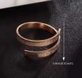 Ayatul Kursi Tarnish Free Stainless Steel Rings Silver Tarnish Free For Women Jewelry. 