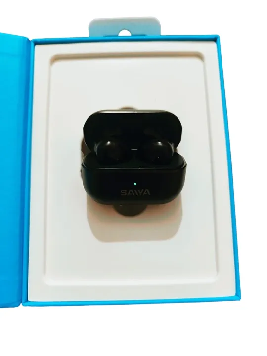 Original%20SAIYA%20Metal%20Wireless%20Earphones%20/%20Earbuds%20MT2%20For%20Gym%20Running%20Workout%20Mini%20Earbuds%205.3V%20Truly%20Wireless%20-%20Black%20-%20Image%203
