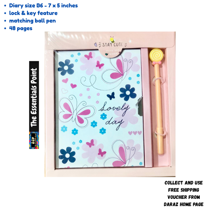 Kids%20Diary%20with%20Butterfly%20Pen%20and%20Lock%20Set%20B6-7x5%20inch%2048%20Pages%20-%20Girls%20Planner%20with%20Creative%20Sketching%20Features%20-%20Image%207