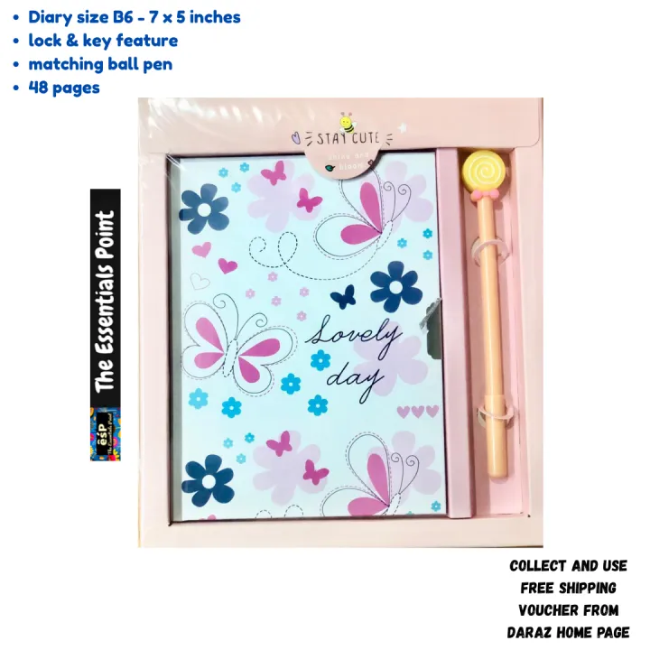 Kids%20Diary%20with%20Butterfly%20Pen%20and%20Lock%20Set%20B6-7x5%20inch%2048%20Pages%20-%20Girls%20Planner%20with%20Creative%20Sketching%20Features%20-%20Image%207