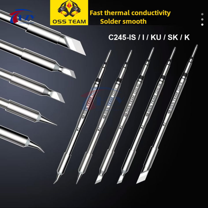 C245a OSS C245 Soldering Iron Tip C245-K/KU/SK/I/IS Precision Welding Repair ...
