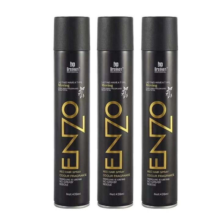 ENZO%20Red%20Hair%20Spray%20420ml%20%E2%80%93%20Long%20Lasting%20Hold,%20Non-Greasy,%20Fragrance-Free,%20Strong%20Styling%20for%20All%20Hair%20Types%20-%20Image%203