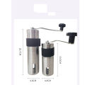 Manual Coffee Grinder Portable Coffee Bean Grinders Mini Stainless Steel Easy Hand Handmade Mill Foamer Kitchen Accessories Tool. 