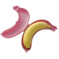 1PC Banana Trip Outdoor Travel Storage Box Cute Banana Case Protector Container Trip Outdoor Lunch Fruit Storage Box Holder.