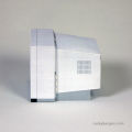 Model of a Classic Computer, Atari 520 St, Paper Model, Paper Doll, Papercraft (for Cutting and Assembling Yourself). 