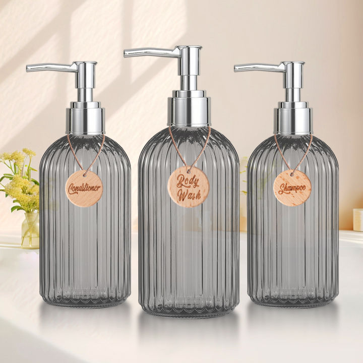 Shower Powder Container Shower Containers for Shampoo, Conditioner and Body Wash, Bathroom ...
