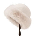 Thicken Plush Warm Fur Hat Fluffy Beanie Warm Thick Hat Mongolian Caps for Casual Trips Sports Skiing. 