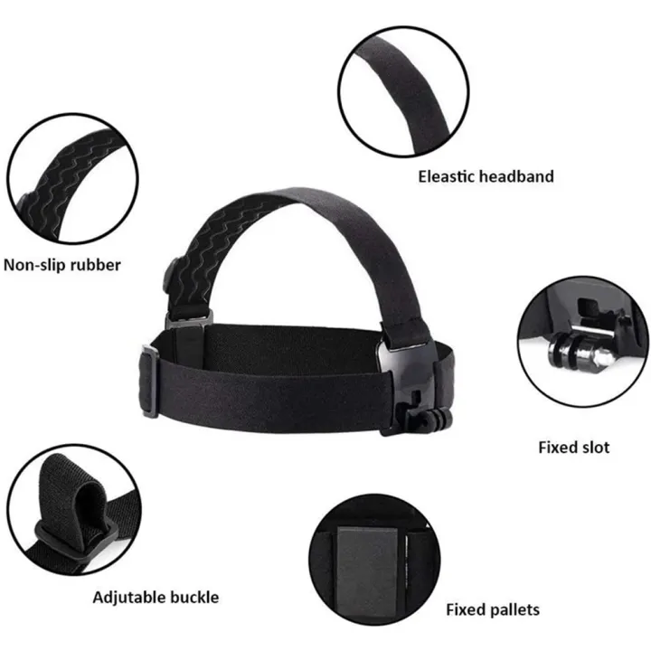 Head%20Chest%20Strap%20Mount%20Selfie%20Stick%20Buoyancy%20Stick%20Suction%20Cup%20For%20%20SJCAM%20AKASO%20Insta360%20Osmo%20Action%20Camera%20Accessories%20Set%20-%20Image%202