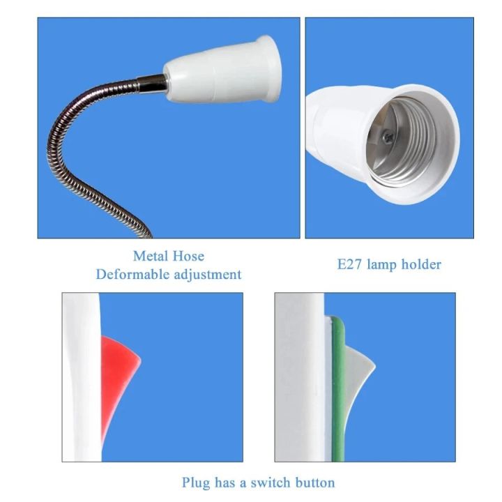 EU%20US%20Plug%20to%20E27%20Lamp%20Holder%20Light%20Bulb%20Socket%20With%20Switch%20Flexible%20Lamp%20Base%20Conversion%20Table%20Lamp%20Converter%2020cm%2030cm%2050cm%20-%20Image%204