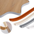 5M U-Shaped Edge Banding Tape Wood Closet Decoration Tape Self-Adhesive Furniture Table Chair Edge Protector Anti-collision Tape. 