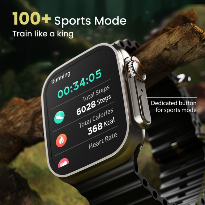 GOBOULT%20Newly%20Launched%20Crown-%20Smart%20Watch%201.95''Screen,%20BT%20Calling,%20Working%20Crown,%20Zinc%20Alloy%20Frame,900Nits%20Brightness,AI%20Voice%20Assistant,SpO2%20Monitoring,%20120+%20Sports%20Mode%20-%20Image%205