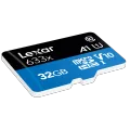 Lexar 32GB Micro SDHC 633x (10 MB/s). 