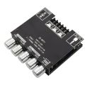MT21 Digital Power Amplifier Board 2x50W+100W 2.1 Channel Subwoofer AUX 12V 24V Audio Stereo Bluetooth 5.0 Bass Amplifier. 