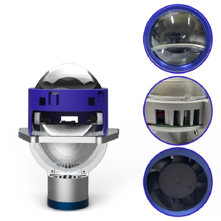CAMOTO%203.0%20Inch%20Bi%20Led%20Projector%20Lens%20Halo%20Lights%20For%20H4%20H7%20Matrix%20Headlights%20High%20Low%20Beam%20LED%20Auto%20Lamps%20Kits%20Retrofit%20-%20Image%206