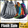 4Pcs Carabiner Travel Kit Camping Equipment Alloy Aluminum Survival Gear Camp Mountaineering Hook Outdoor Carabiner GYH. 