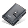 RFID Blocking Wallet for Men PU Leather Slim Mini Card Holder Small Business Wallet Black Brown. 