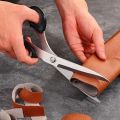 10inch Stainless Steel Black Blade Rust Proof Household Sewing Scissors Art Scissors Fabric Cutting Scissors Tailor Scissors.