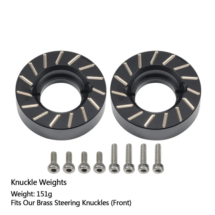 Black%20Brass%20Weights%20AR44%20Axle%20Diff%20Cover%20Steering%20Knuckle%20C-hubs%20Link%20Mounts%20Battery%20Tray%20for%20Axial%20SCX10%20II%2090046%2090047%20Chassis%20-%20Image%208