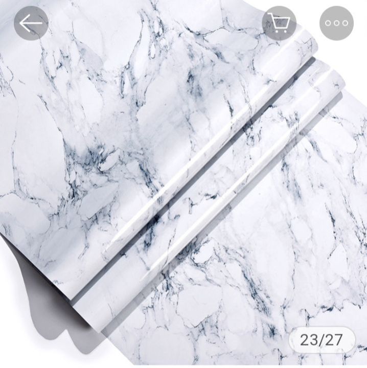 White%20Marble%20Wallpaper%201%20miter%20Peel%20and%20Stick%20Countertops%20for%20Kitchen%20Waterproof%20Vinyl%20Countertop%20Contact%20Paper%20for%20Desk%20Cover%20Dresser%20Top%20Counter%20Top%20Covering%20Table%20Sticker%20-%20Image%204