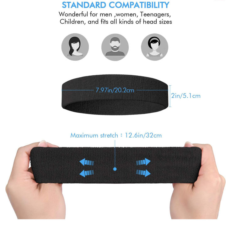 3pcs%20Sweatproof%20Sports%20Headbands%20for%20Men%20and%20Women%20-%20Moisture-wicking%20Sweatband%20for%20Tennis,%20Basketball,%20Running,%20Gym,%20Workout%20-%20Image%204