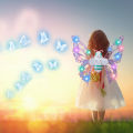 Electric Butterfly Wings Moving Elf Wing with Light Fairy Wings for Kids Birthday Christmas Cosplay Dress Up Angel Girls Toy. 