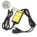 Moonet Car USB AUX Input Adapter Radio Changer for Toyota Avensis RAV4 Auris Corolla Yaris Camry (Non Navi or DVD. 