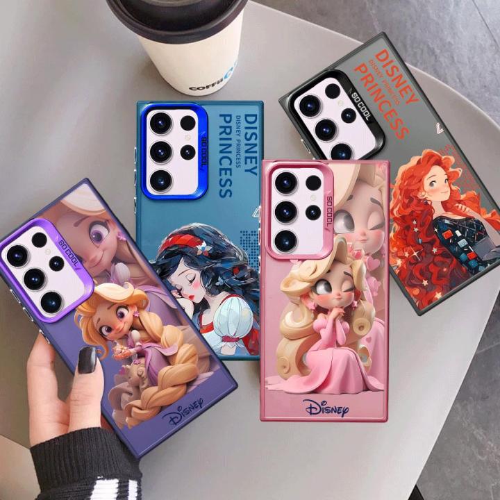 Disney AI Princess Phone Case For Samsung Galaxy S24 Ultra S23 Ultra S20 FE S21 S22 Plus S10 S23 5G Note20 Ultra Protective