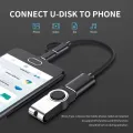 Type-c Android Two-in-one OTG Android USB3.0 U Disk Adapter Cable Mobile Phone Charging Cable USB Cable. 