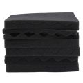 12/24/36pcs Studio Acoustic Foams Panels Sound Insulation Foam 25x25cm Suitable For Recording Studios Control Rooms Vocal Booth. 