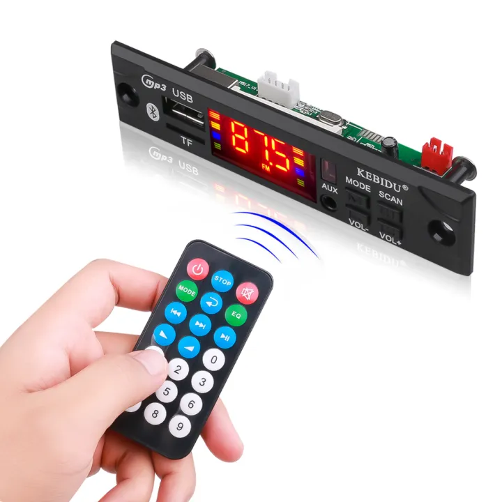 Car%20Audio%20USB%20TF%20FM%20Radio%20Module%20Wireless%20Bluetooth%205V%2012V%20MP3%20WMA%20Decoder%20Board%20MP3%20Player%20with%20Remote%20Control%20For%20Car%20-%20Image%205